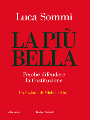 cover image of La più bella